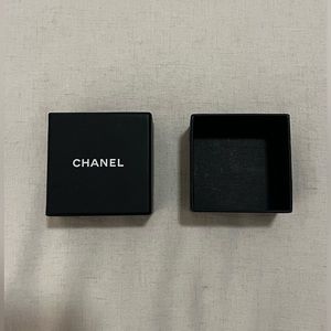 Black Chanel Small Jewelry Box